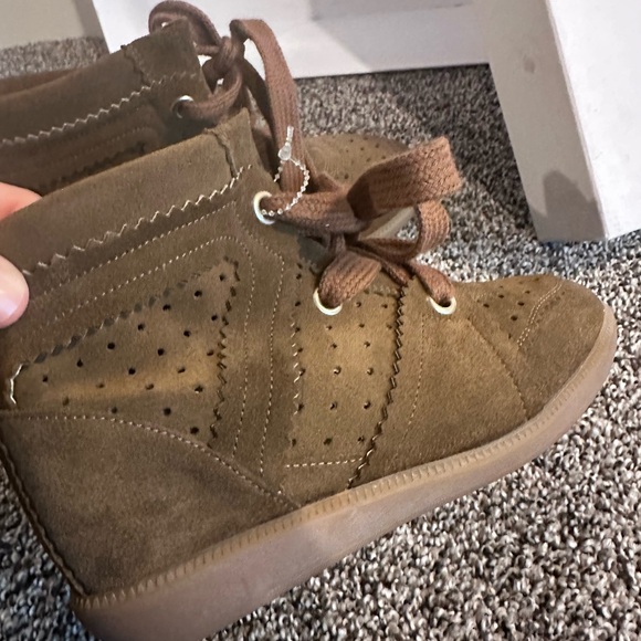 Isabel Marant Étoile Brown Wedge Sneakers EU 36 | Brand New - Picture 4 of 17
